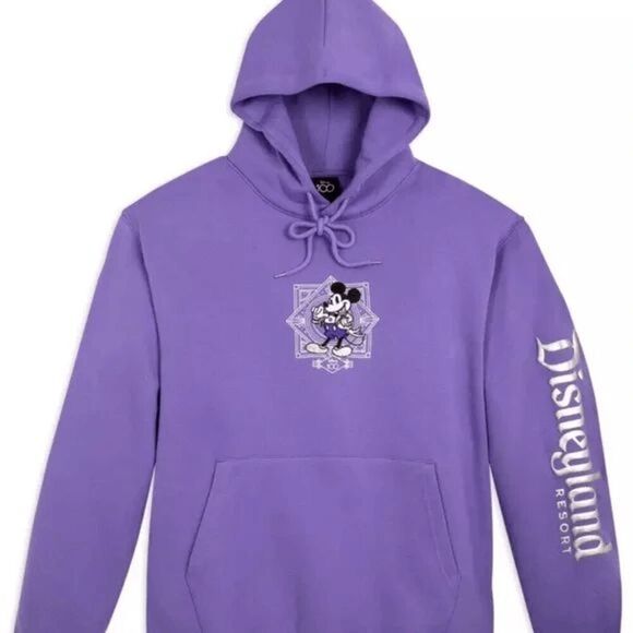 Mickey Mouse & Friends Disney100 Pullover Hoodie XXL Adults Disneyland NWT - Picture 1 of 5